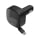 Ładowarka do smartfonów Hama ŁADOWARKA SAMOCHODOWA 30W Z ZWIJANYM KABLEM 2 USB-C CZARNA